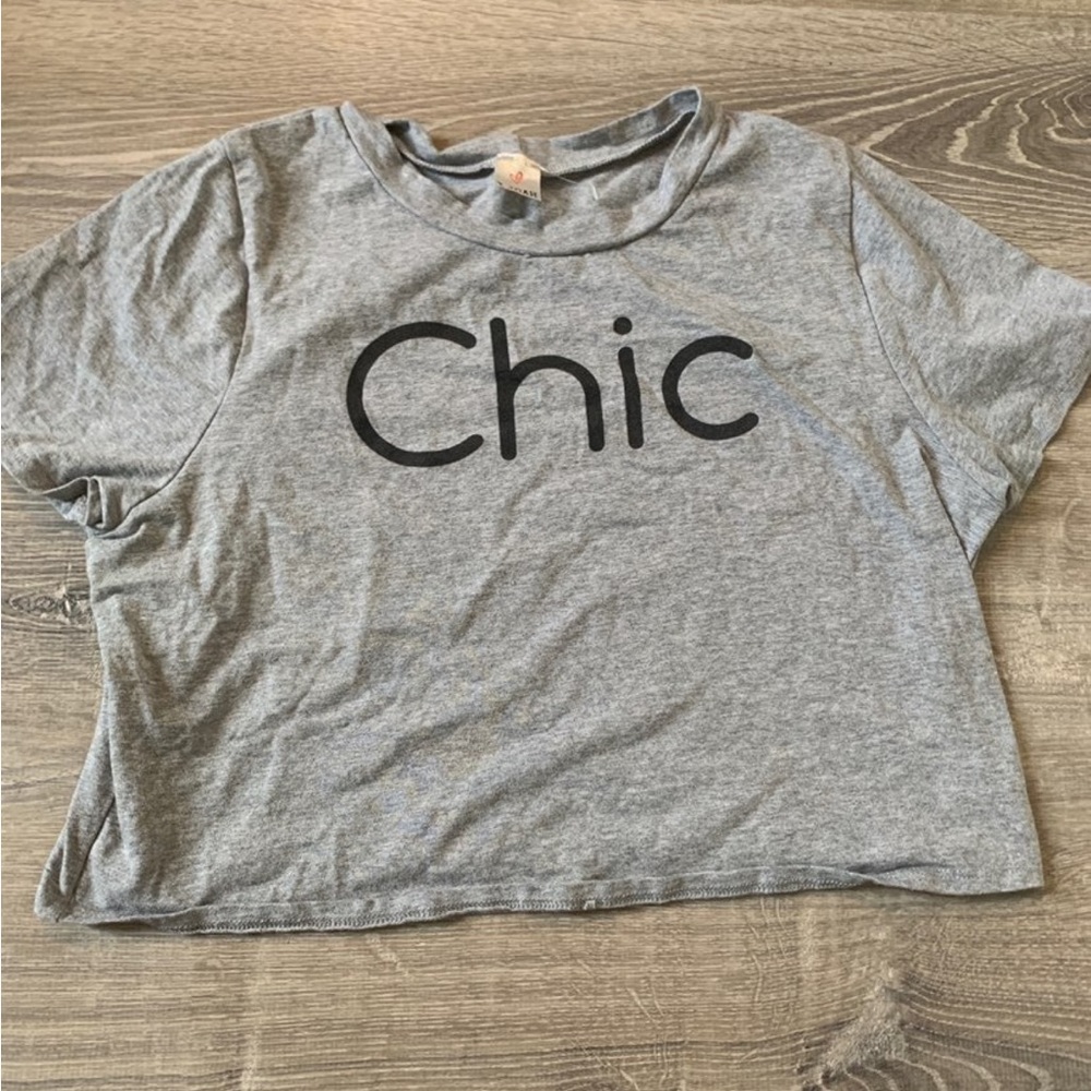 vintage wet seal “chic” baby tee